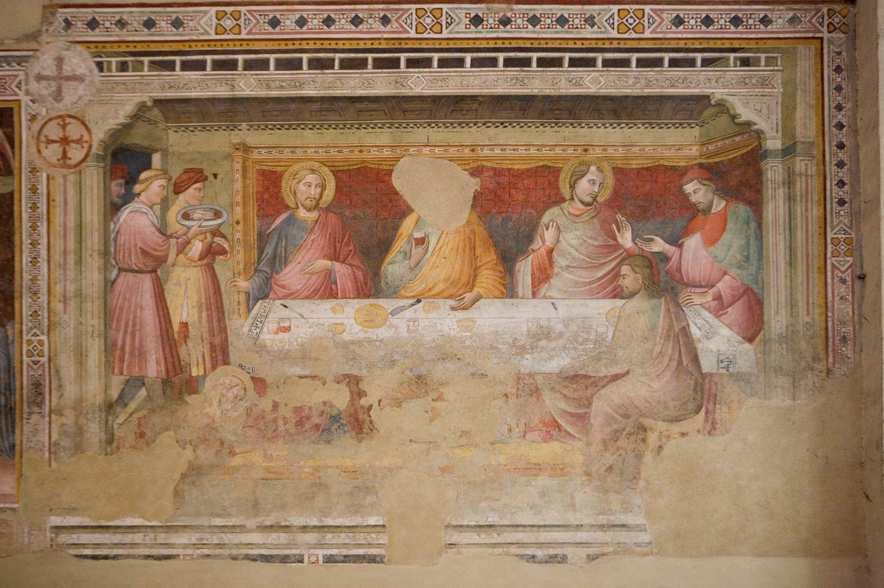 St. Francesco kyrka, Arezzo, Toscana, Italien av Unknown