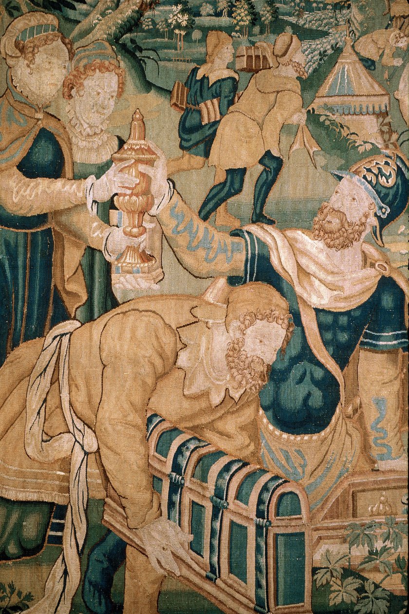 Toul (afdeling 54), Kommunemuseum, Tapestry du Nord (1500-tallet) detaljerwed av Unknown