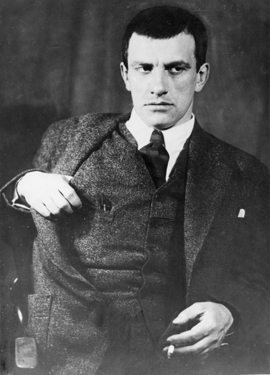 Vladimir Majakovskij (1893-1930), sovjetisk poet, dramatiker och propagandist. av Unknown