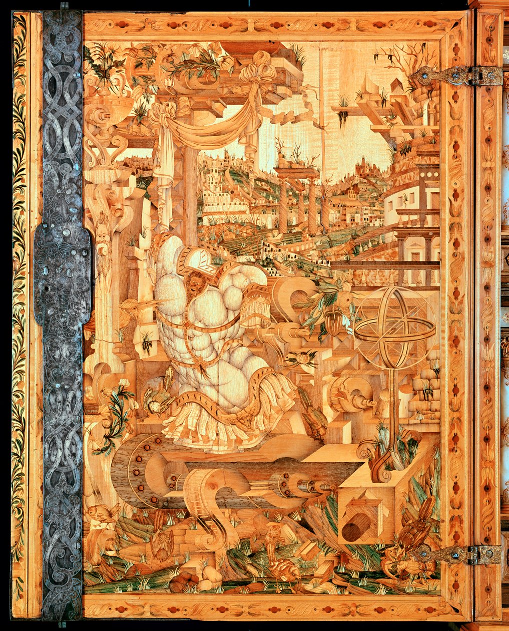 Baraza la Mawaziri la Wrangelschrank, 1566 (mbao)swed av Unknown