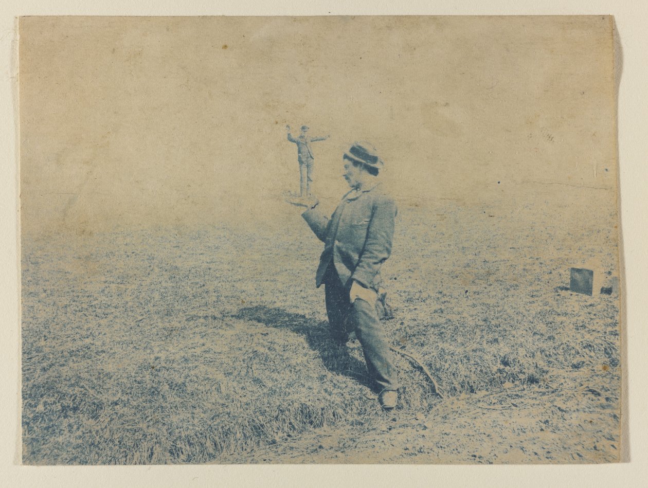 G.A. Reid och Chas. Wagner: Philadelphia i perspektiv, ca 1883 (cyanotyp) av American Photographer