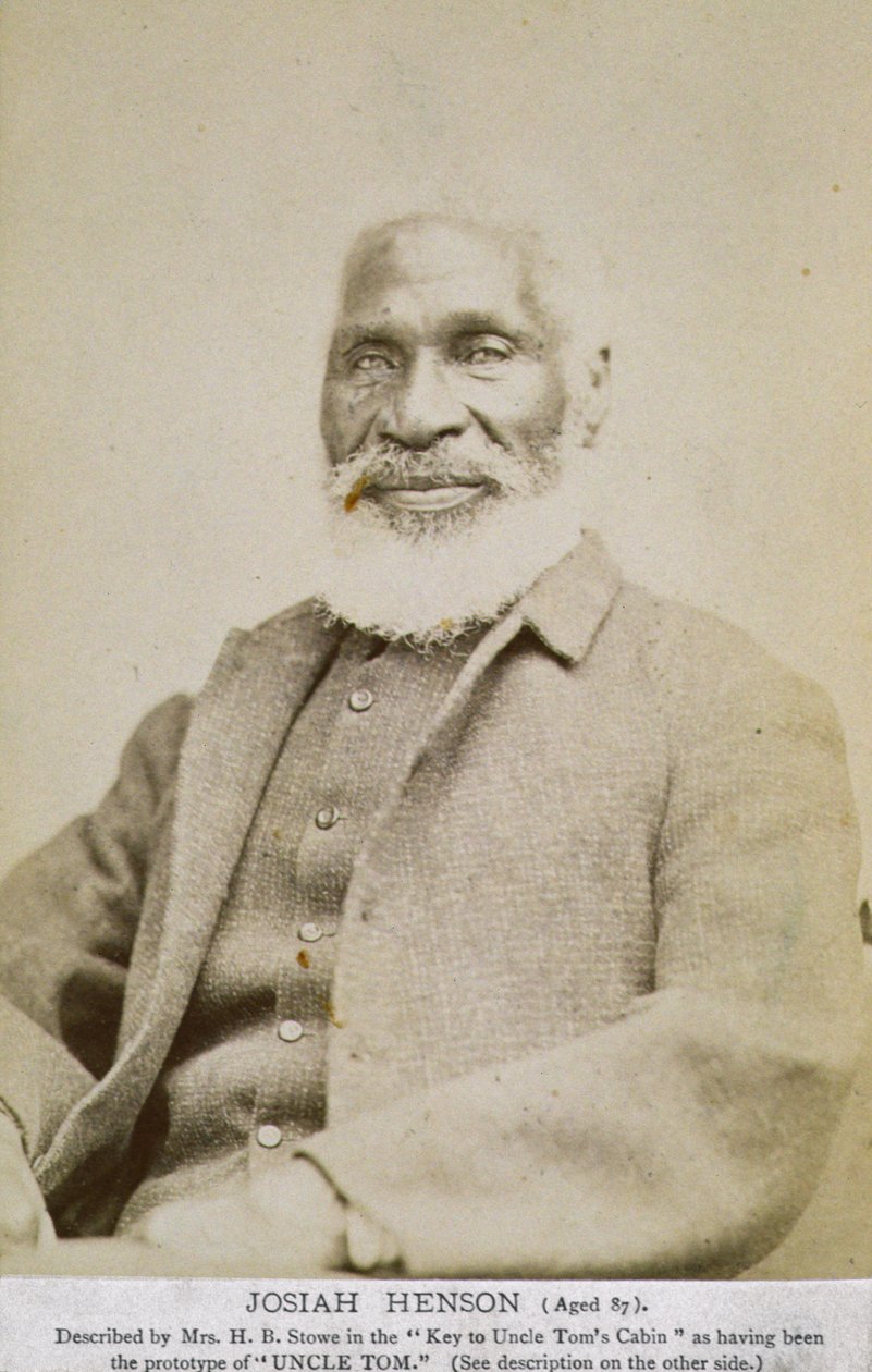 Portrait of Josiah Henson (1789-1883) 1876  av American Photographer