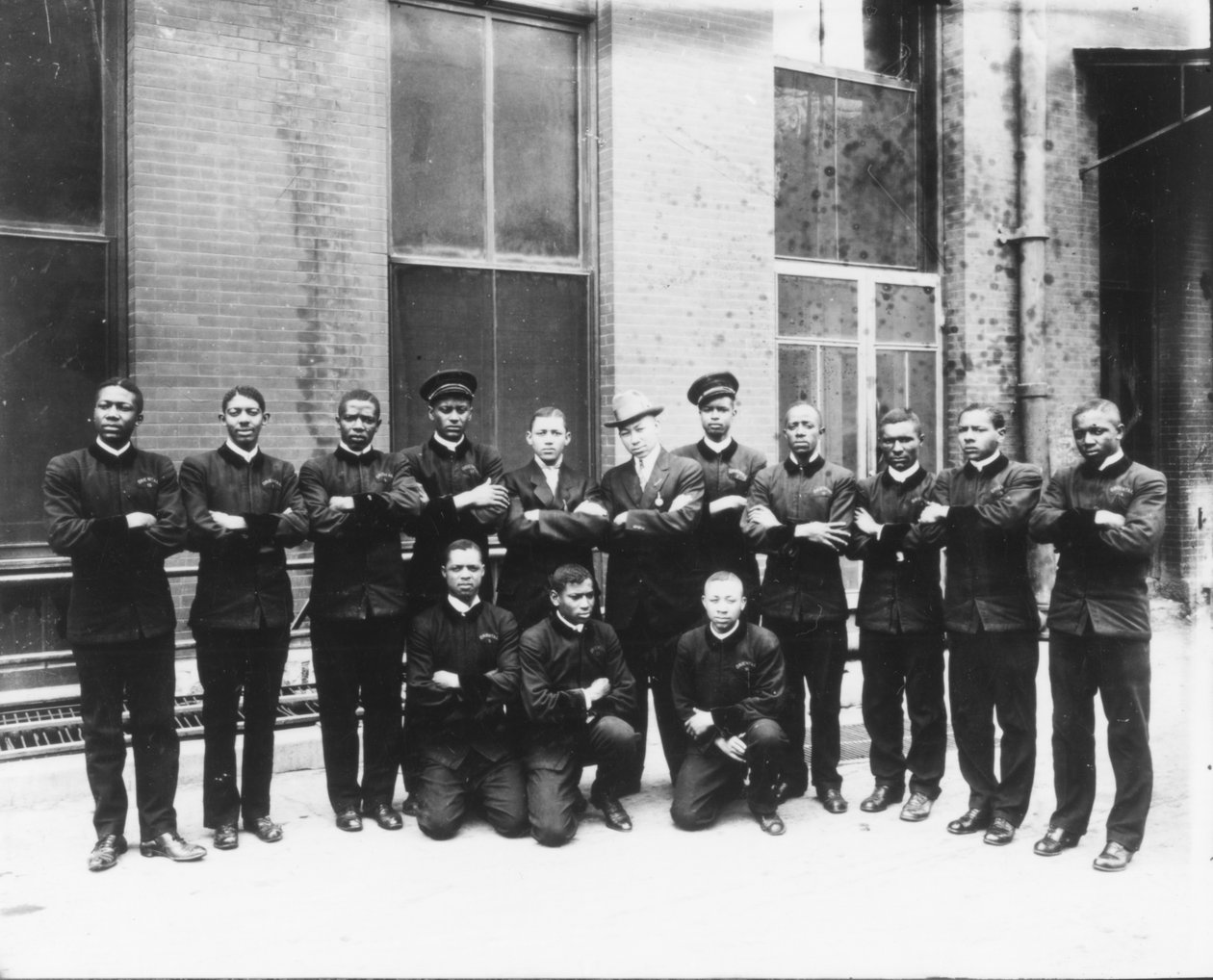 Personal på Oriental Hotel, Dallas c.1912 av American Photographer