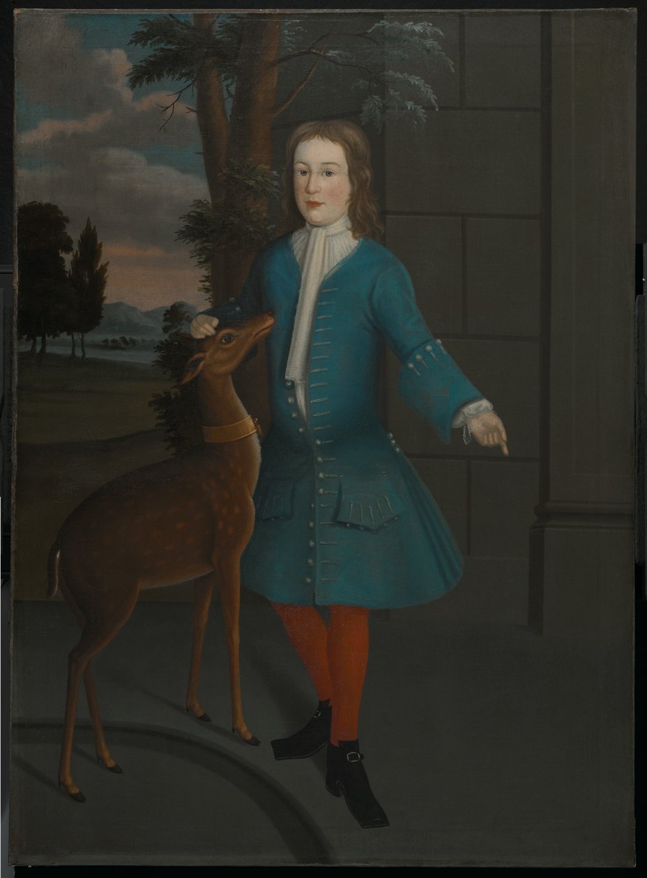 John Van Cortlandt, ca 1731 av American School