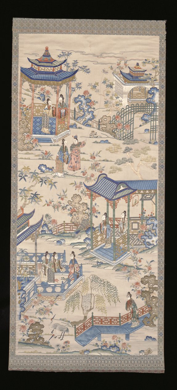 Dröm om den röda kammaren (silke) av Chinese School