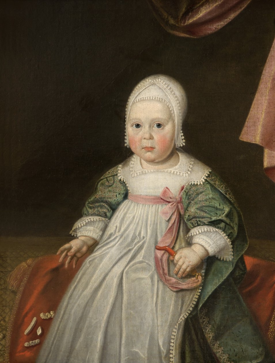 Porträtt av ett barn, ca 1630 av Dutch School