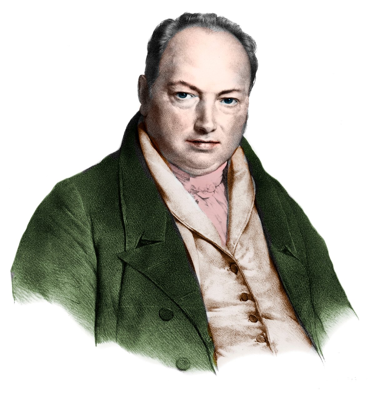 Porträtt av Henry Maudslay (1771-1831), brittisk ingenjör och uppfinnare. av English Photographer