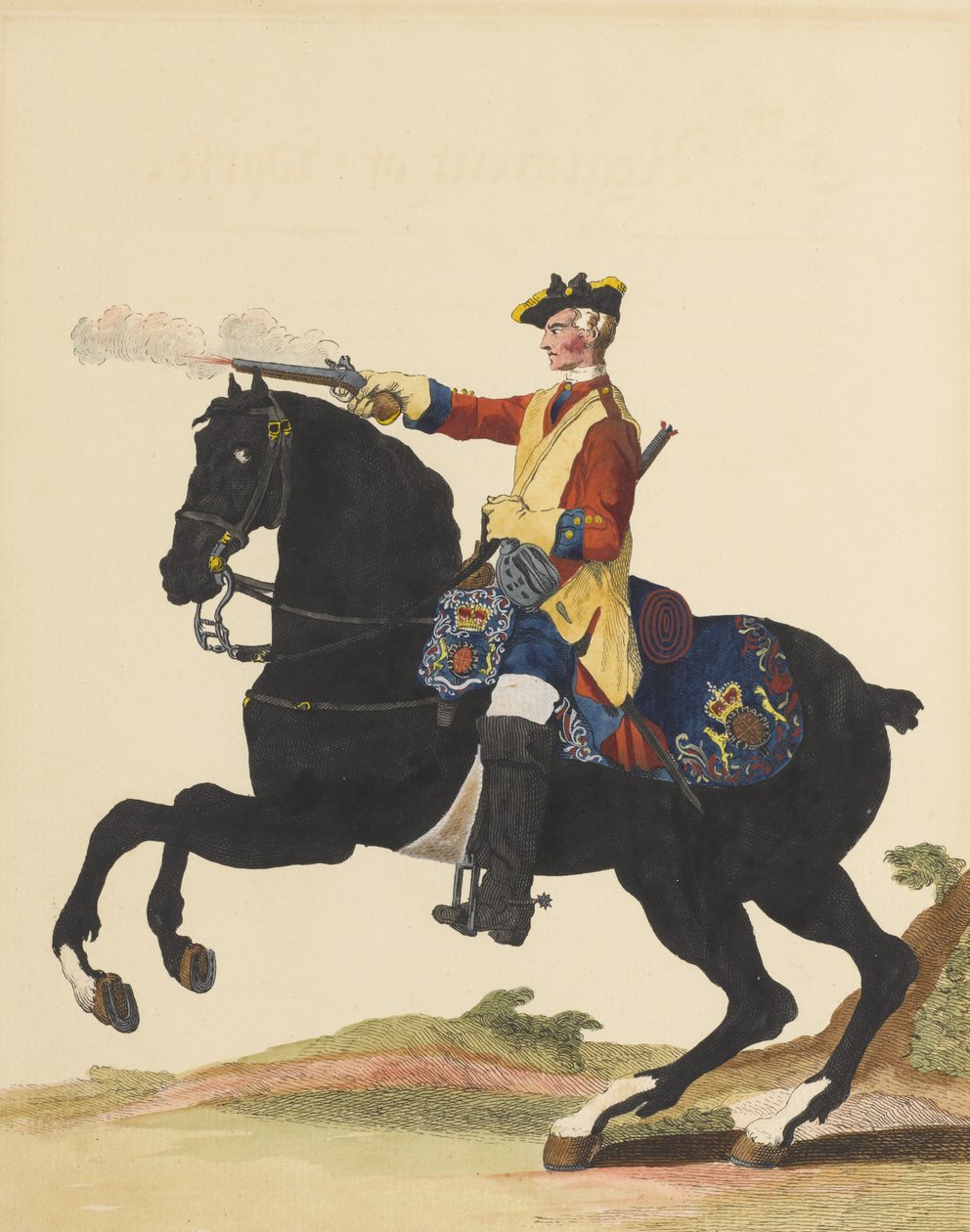 5:e hästregementet, 1742 av English School