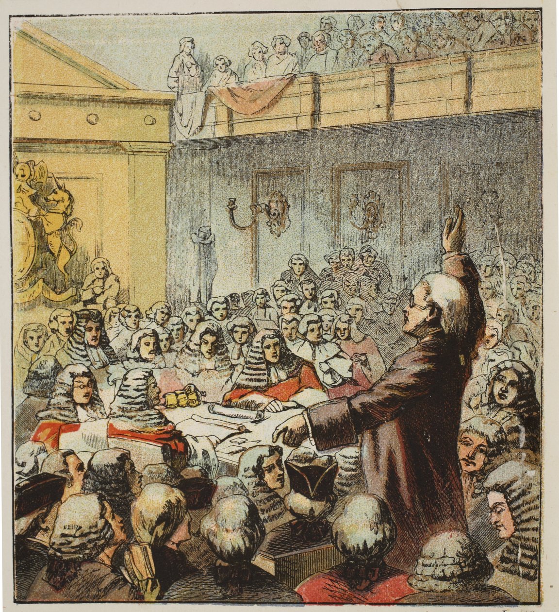 Burke, den store talaren, pub. 1890 av English School