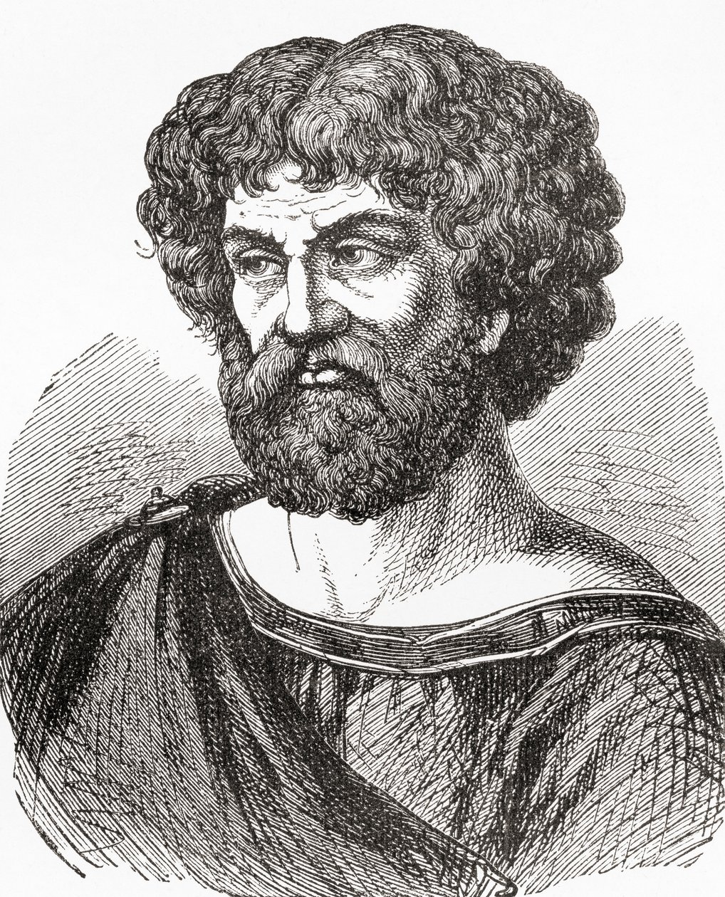 Hannibal Barca, från Ward and Locks Illustrated History of the World, pub. c.1882 av English School