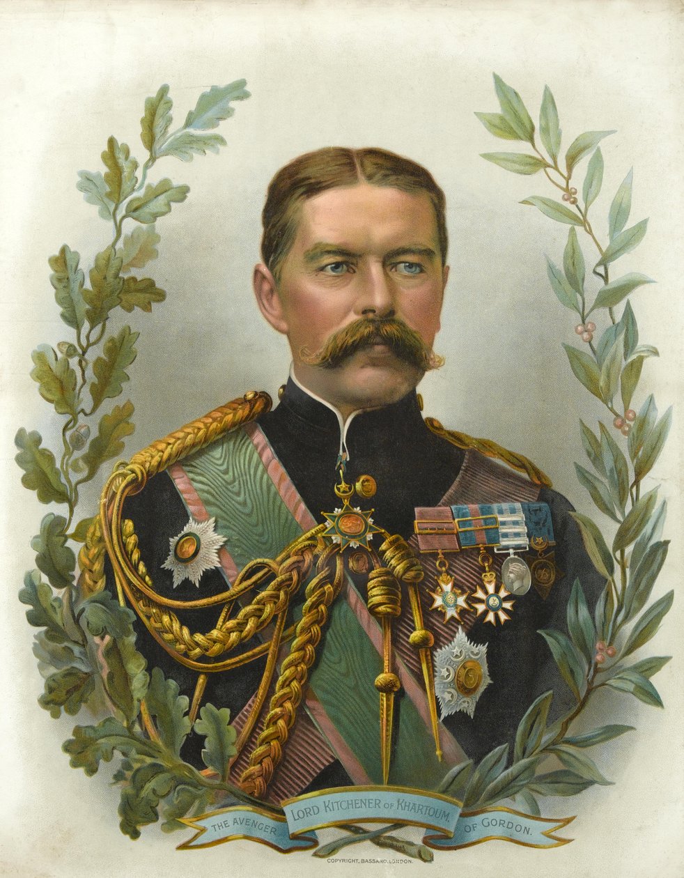 Lord Kitchener av Khartoum, Gordons hämnare, 1899 rnrn av English School