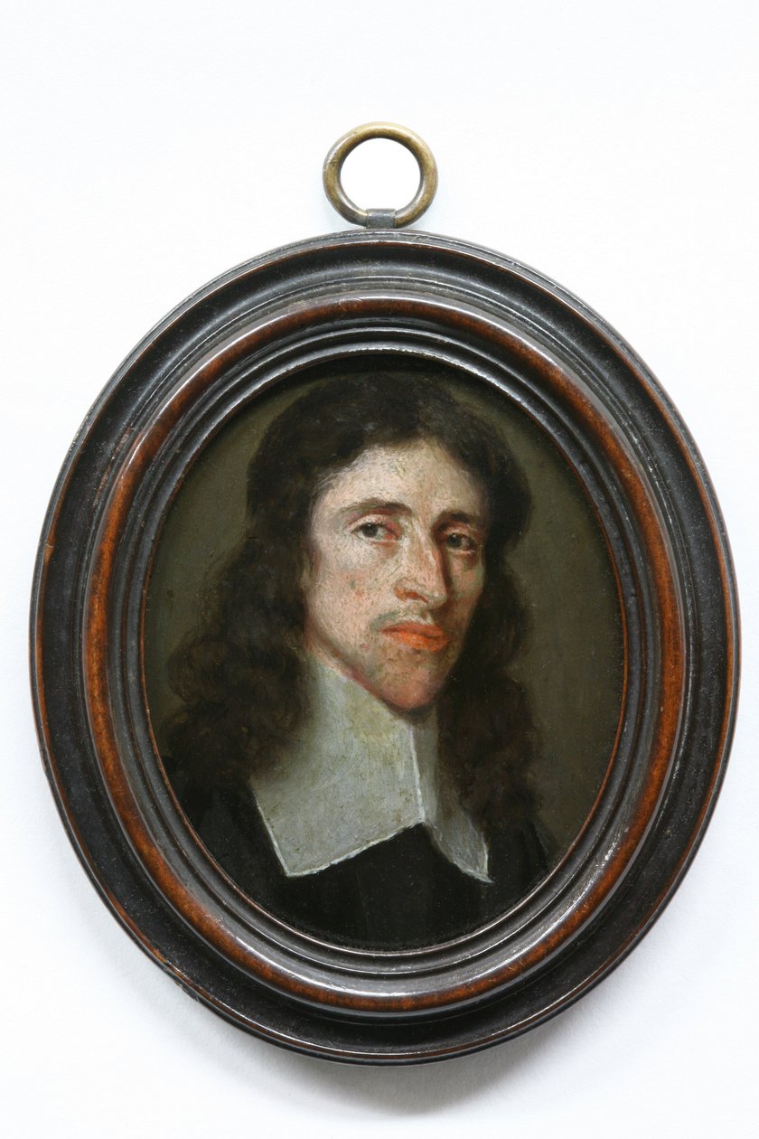 Porträtt av Edward East, ca 1655 av English School