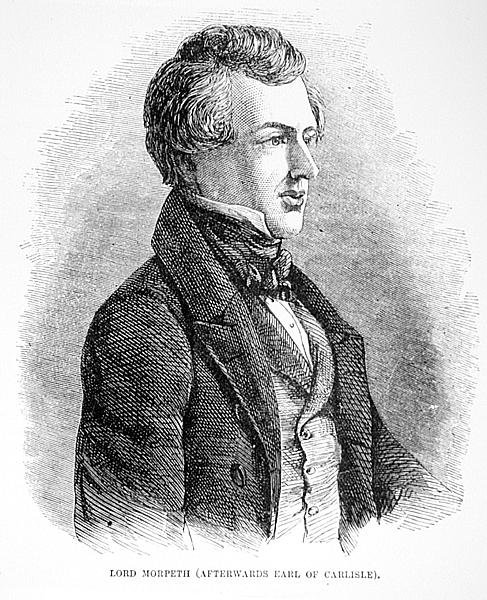 Porträtt av George Howard (1773-1848) Viscount Morpeth och 6:e jarlen av Carlisle av English School
