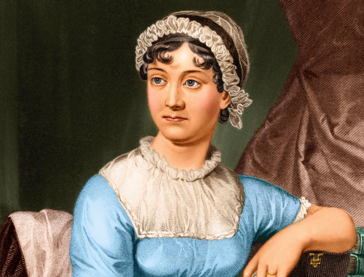 Porträtt av Jane Austen av English School