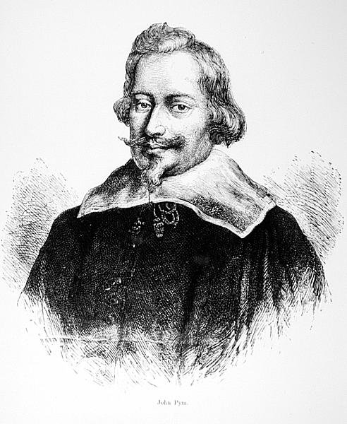 Porträtt av John Pym (ca 1584-1643) av English School