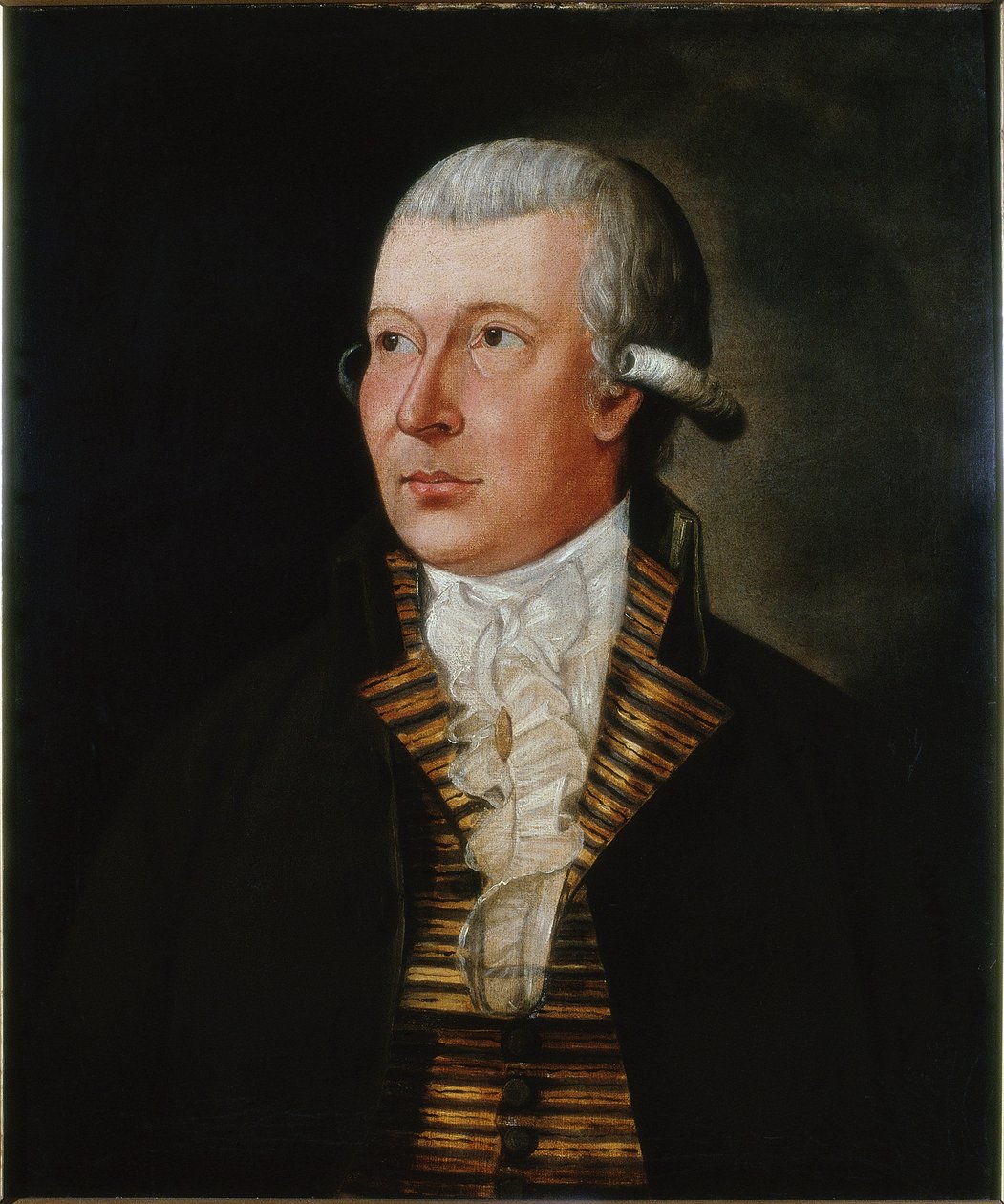 Porträtt av Richard Errington, ca 1780 av English School