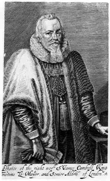 Porträtt av Sir James Cambell (1570-1642) av English School