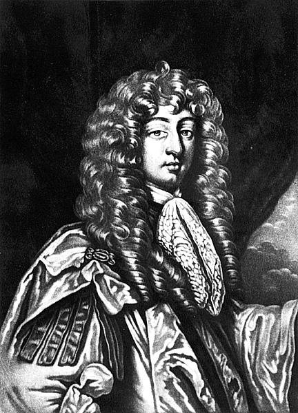 Porträtt av Sir John Chicheley (d.1691) graverad av Richard Earlom (1743-1822) och Charles Turner (c.1773-1857) från Illustrious Characters in British History (mezzotint) av English School