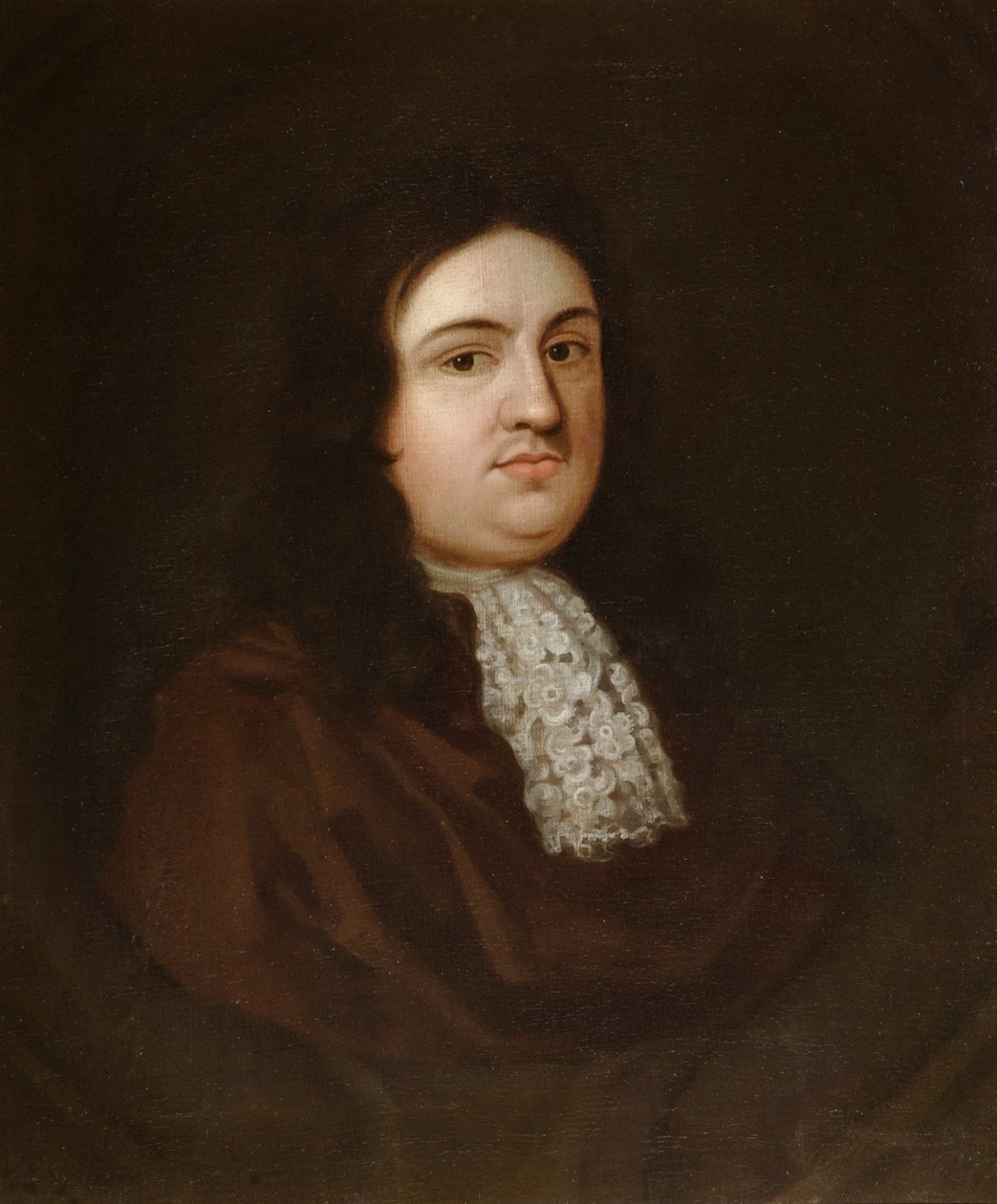 Porträtt av en gentleman, ca 1750 av English School