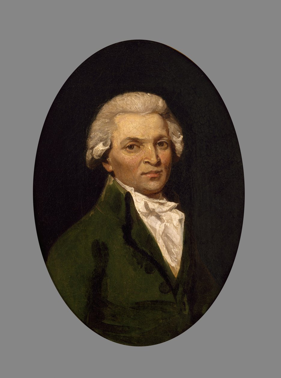 Porträtt av en man, 1700-talet av English School