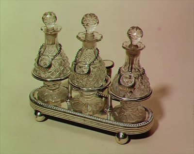 Sojaram, stämplad 1800 (silver) av English School