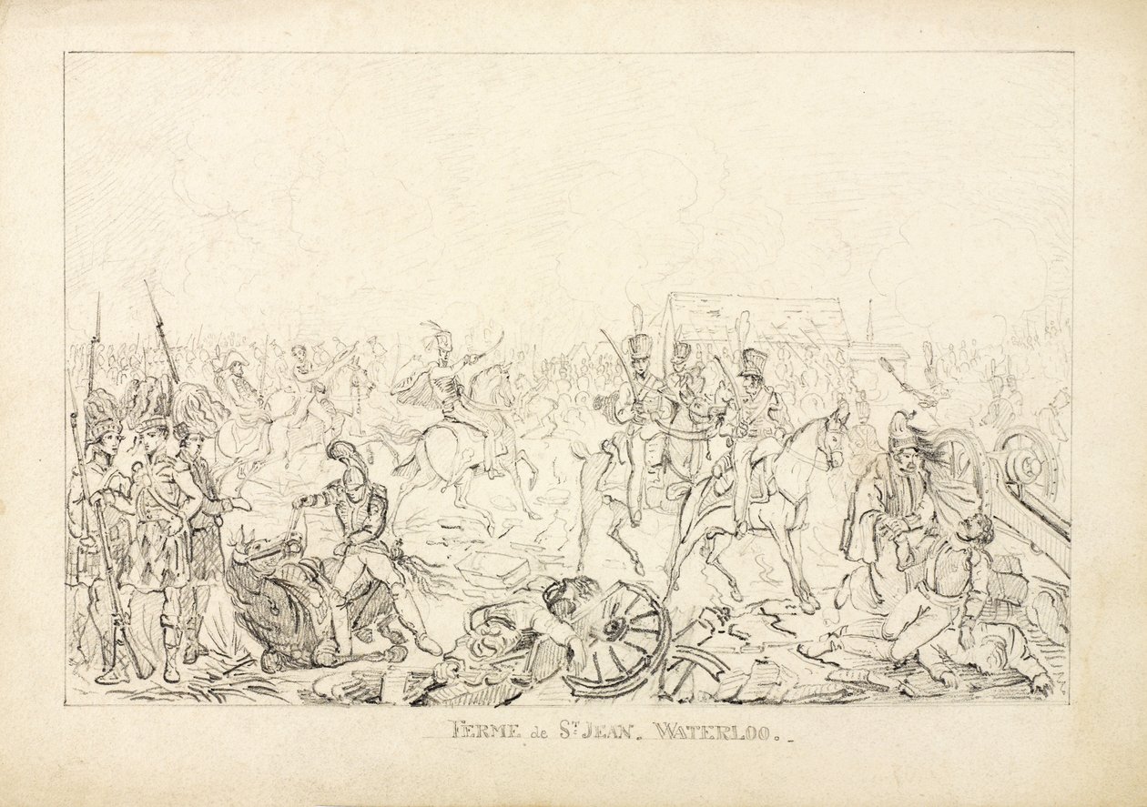Waterloo, 1815 av English School