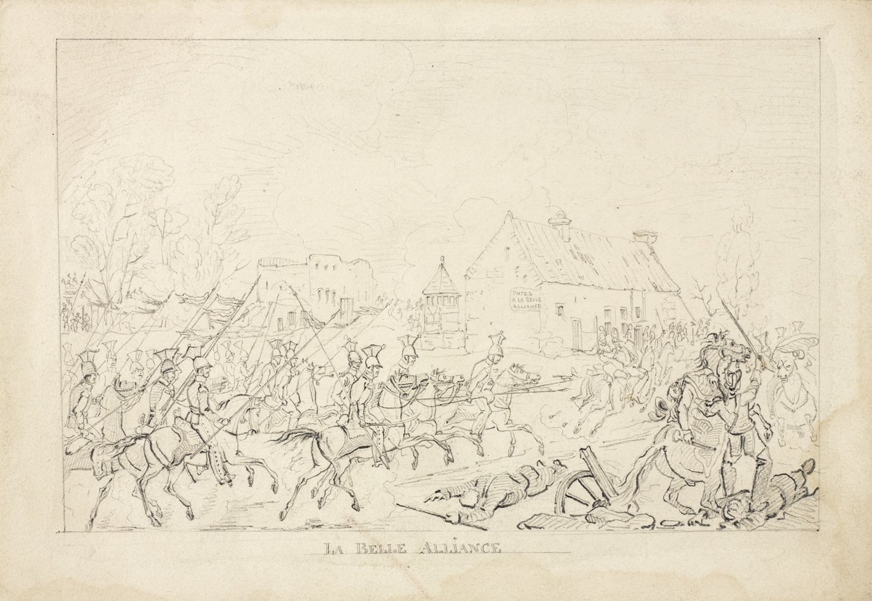 Waterloo, 1815 av English School