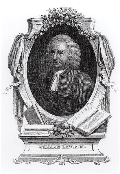 William Law A.M. (1686-1761) av English School