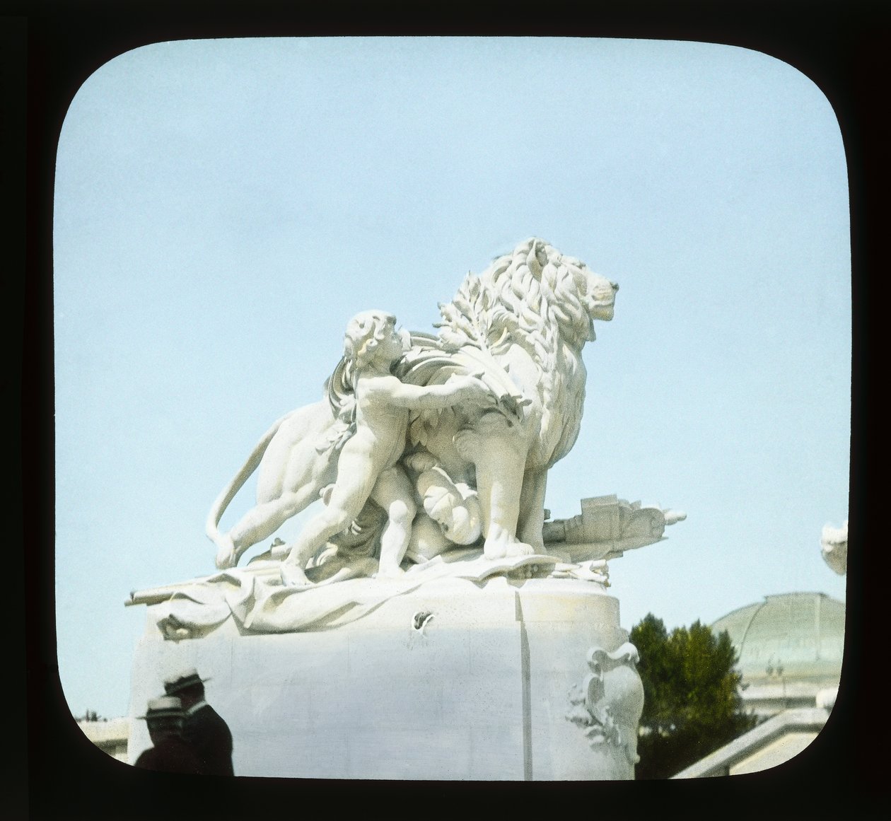 Parisutställning: Pont Alexandre III, 1900 (lanternbild) av French Photographer