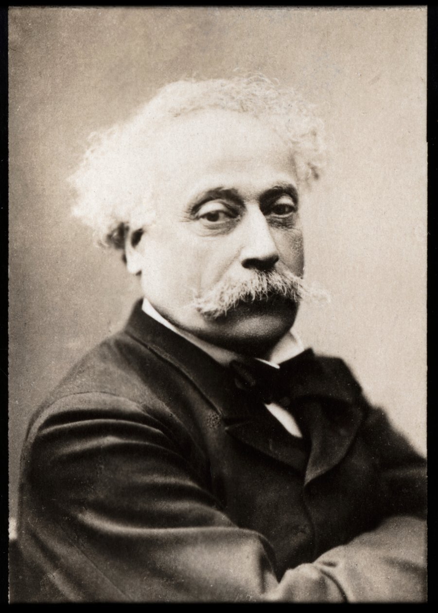 Porträtt av Alexandre Dumas fils (1824-1895), fransk författare och dramatiker. av French Photographer