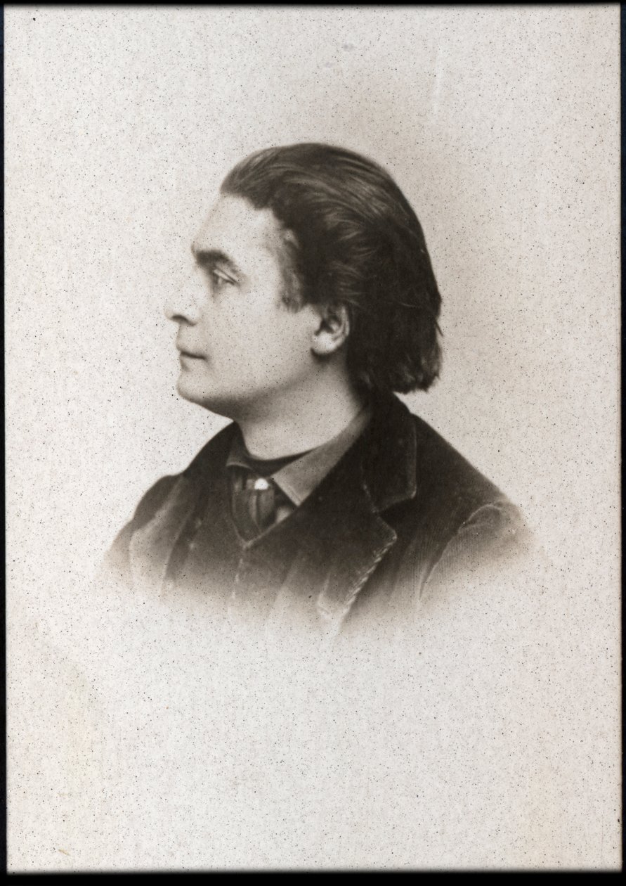 Porträtt av Aristide Bruant (1851-1925), fransk kabarésångare, komiker och nattklubbsägare. av French Photographer