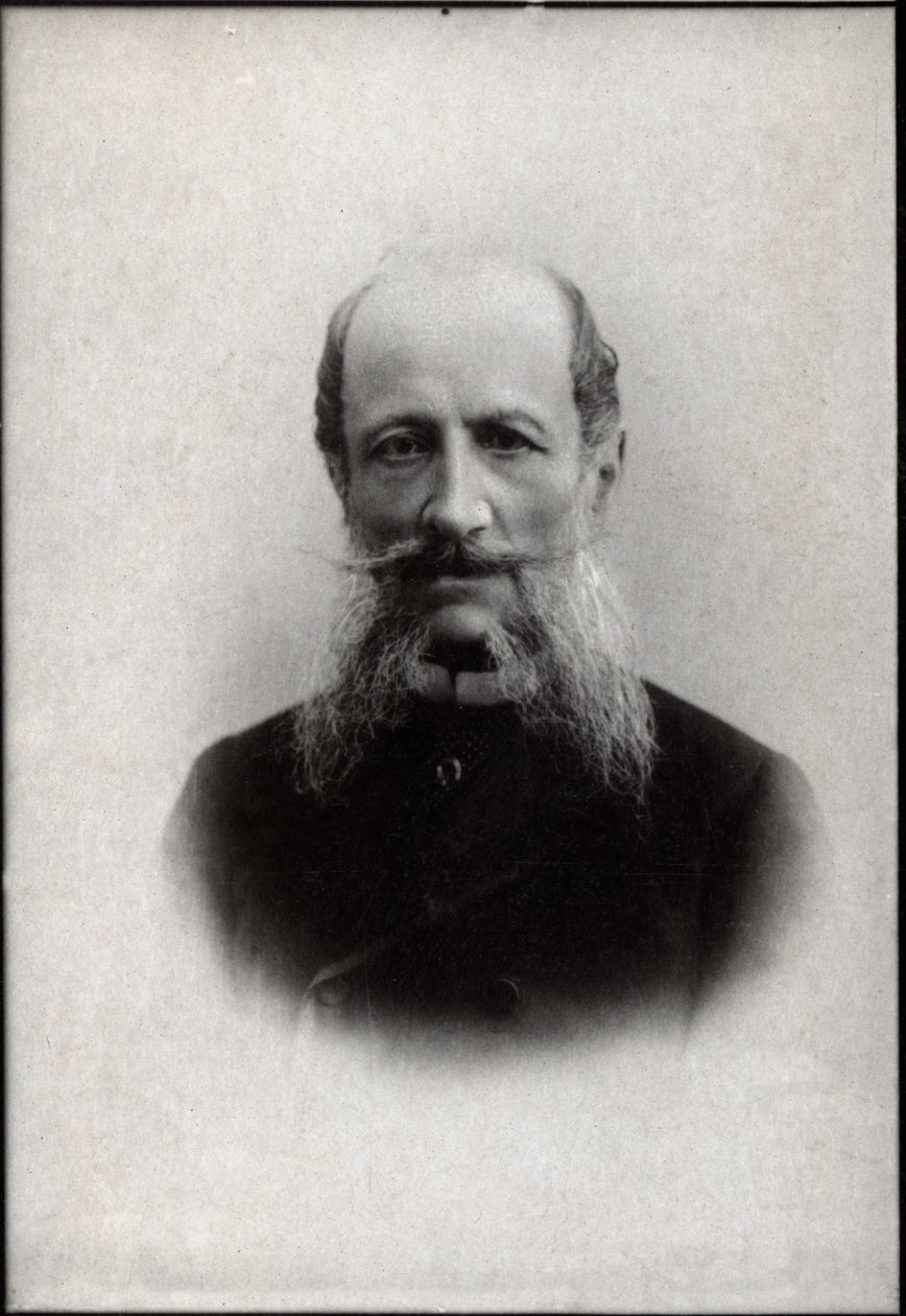 Porträtt av Arthur Pavlovitch de Mohrenheim (1824-1906), rysk politiker och diplomat. av French Photographer