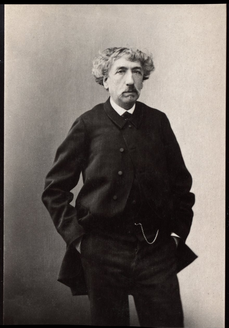 Porträtt av Charles Garnier (1825-1898), fransk arkitekt. av French Photographer