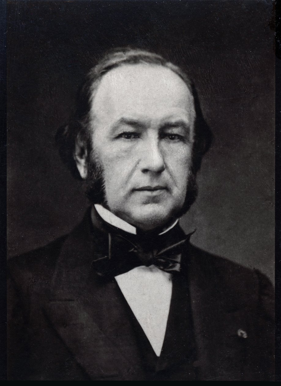 Porträtt av Claude Bernard (1813-1878), fransk fysiolog. av French Photographer