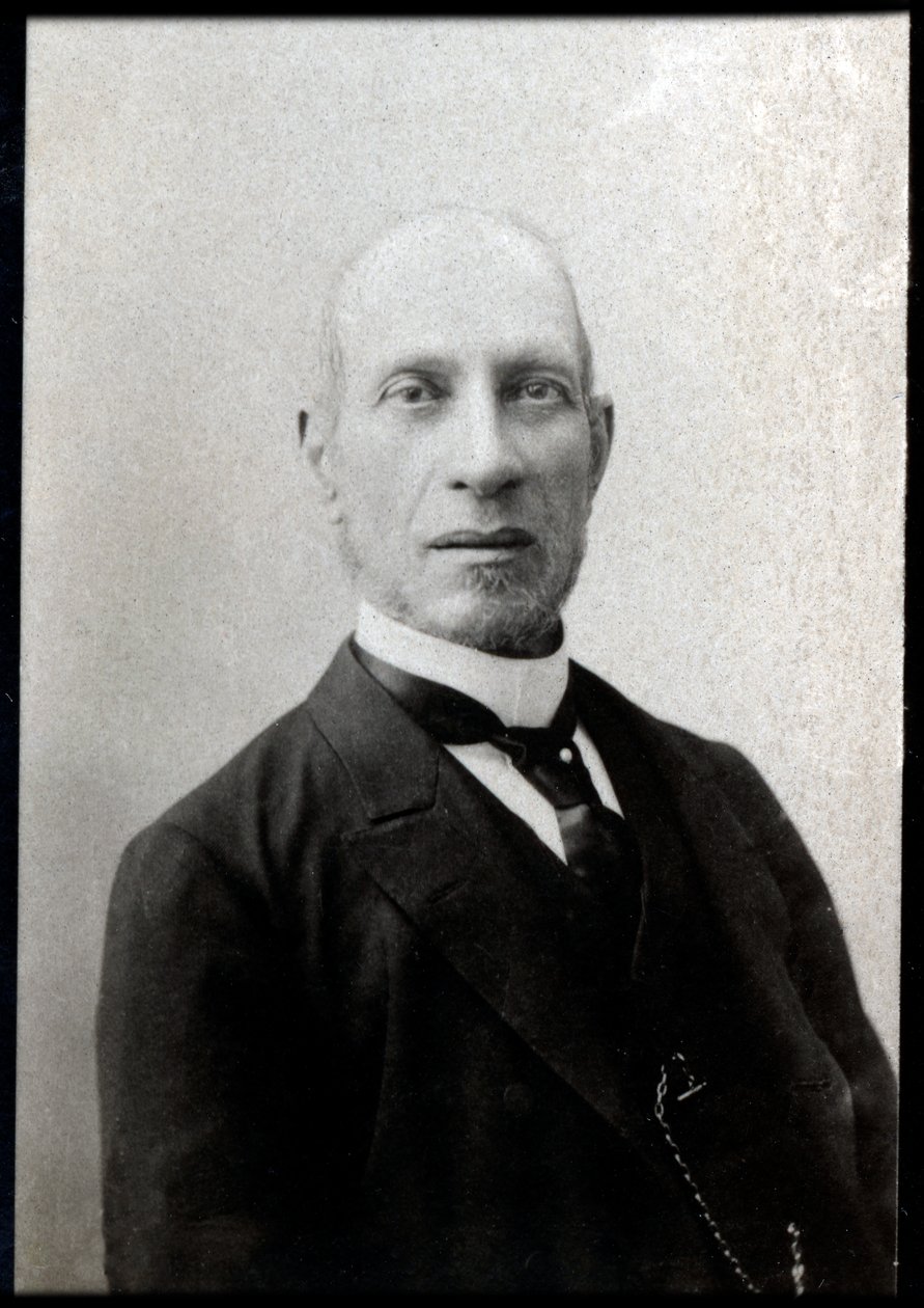 Porträtt av Edouard Herve (1835-1899), fransk journalist, historiker och politiker. av French Photographer