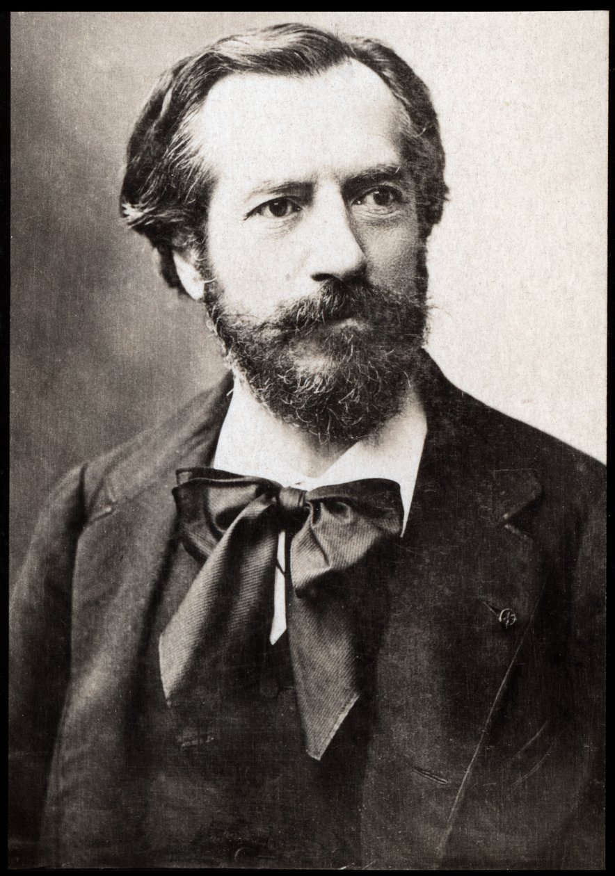 Porträtt av Frederic Auguste Bartholdi (1834-1904), fransk skulptör. av French Photographer