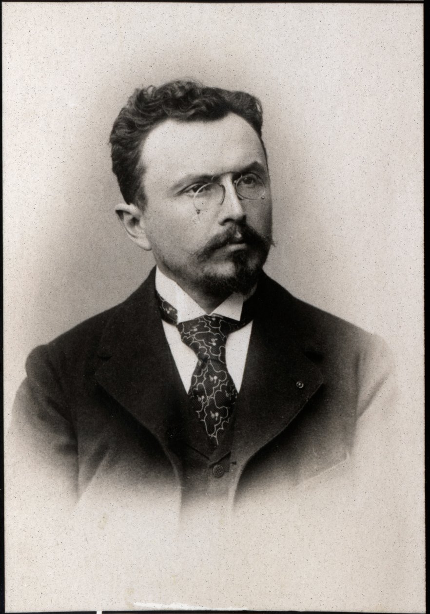 Porträtt av Gabriel Hanotaux (1853-1944), fransk statsman och historiker. av French Photographer