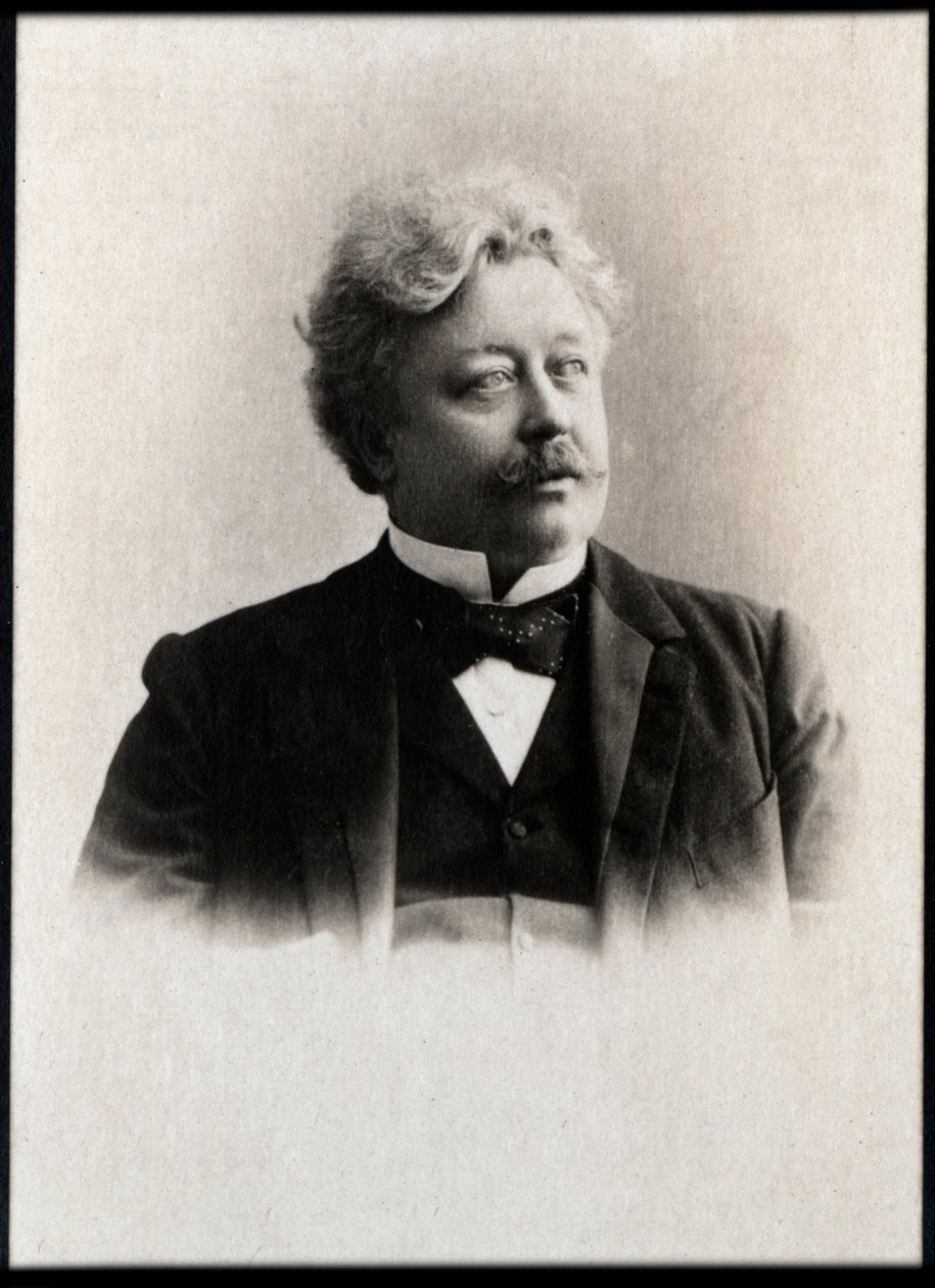 Porträtt av Henri (Henry) Bauer (1851-1915), fransk journalist. av French Photographer