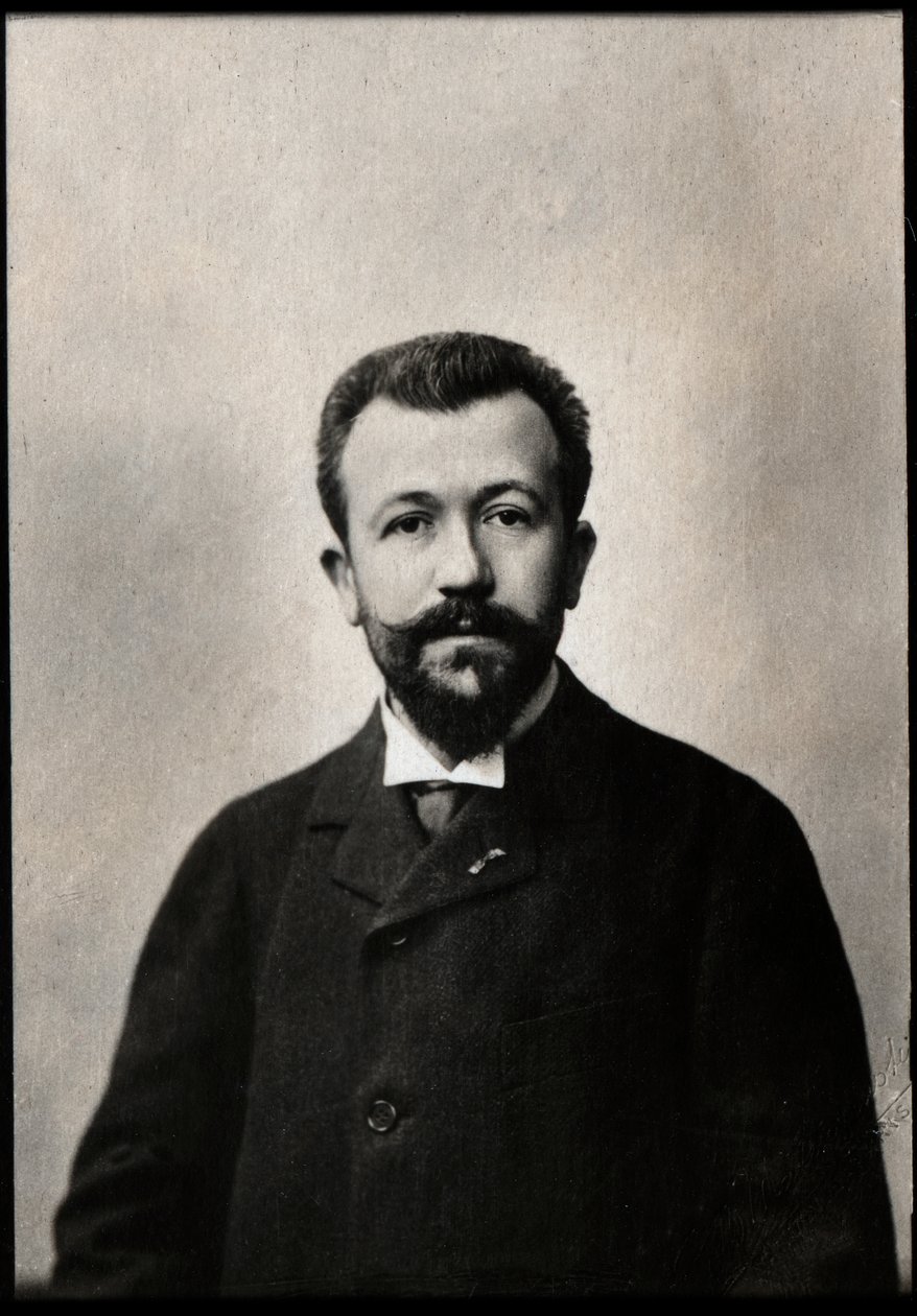 Porträtt av Henri Lavedan (1859-1940), fransk dramatiker. av French Photographer