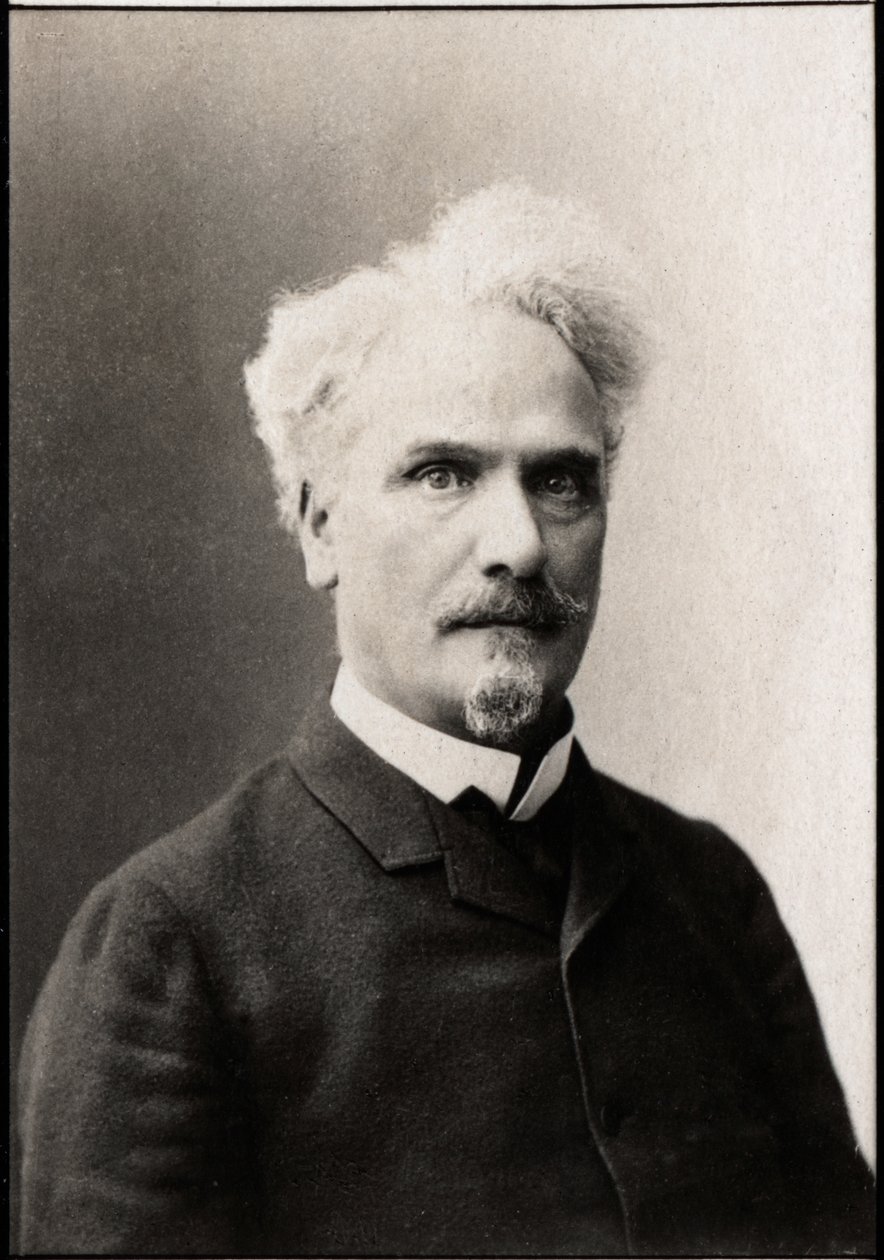 Porträtt av Henri Rochefort (1831-1913), fransk politiker. av French Photographer