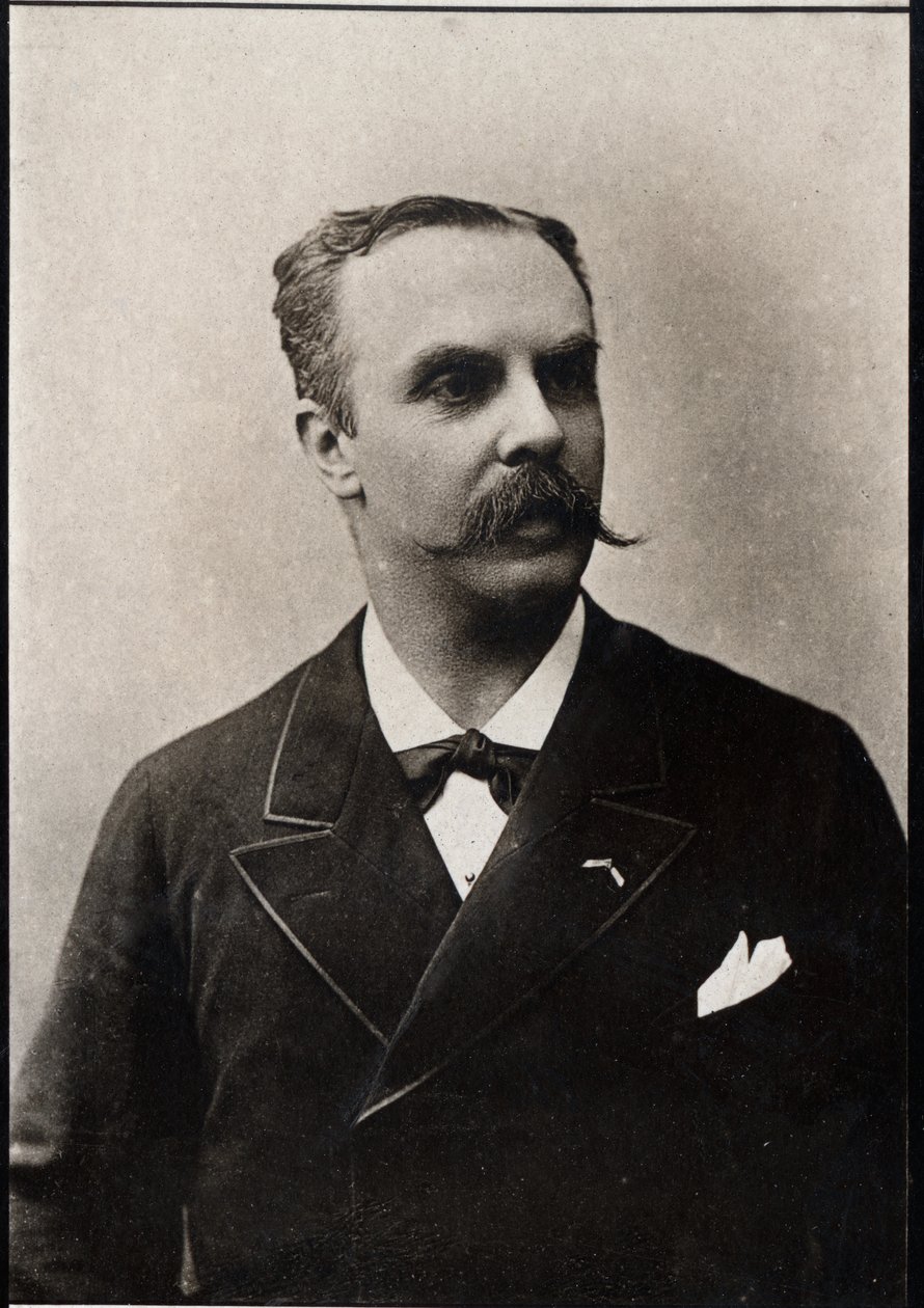 Porträtt av Jean Casimir Perrier (1847-1907), fransk politiker. av French Photographer