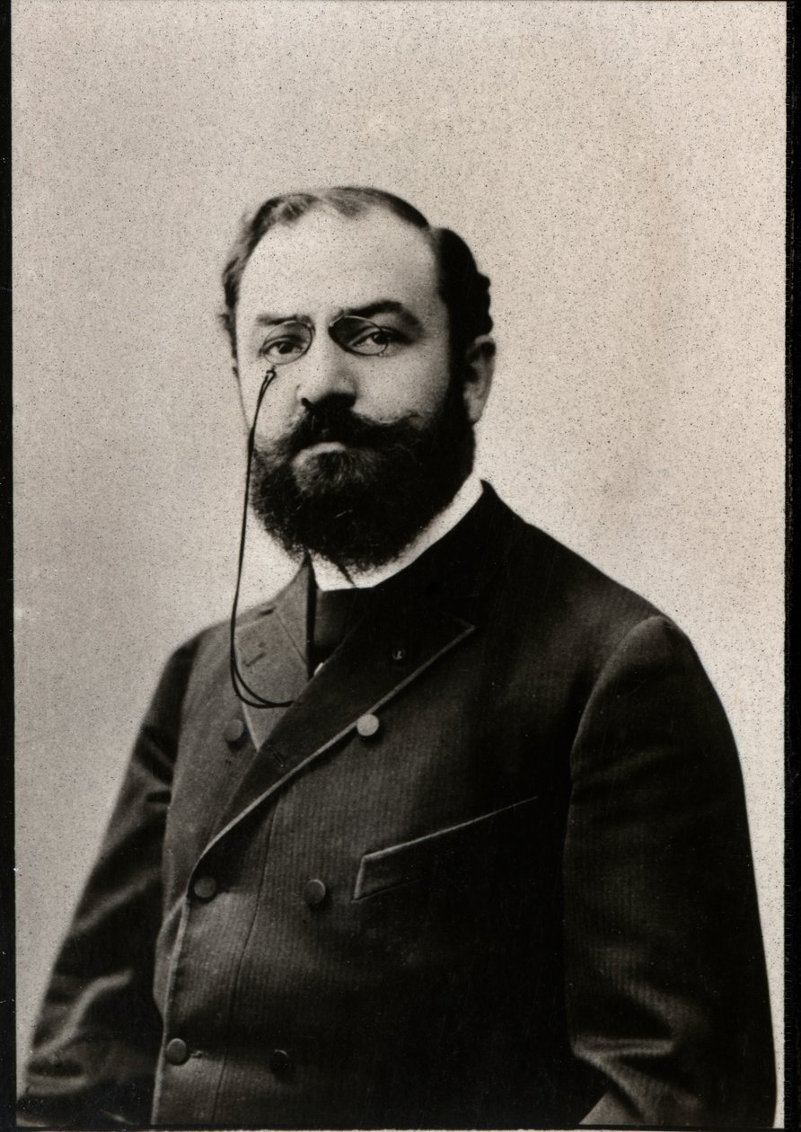 Porträtt av Leon Bourgeois (1851-1925), fransk politiker. av French Photographer
