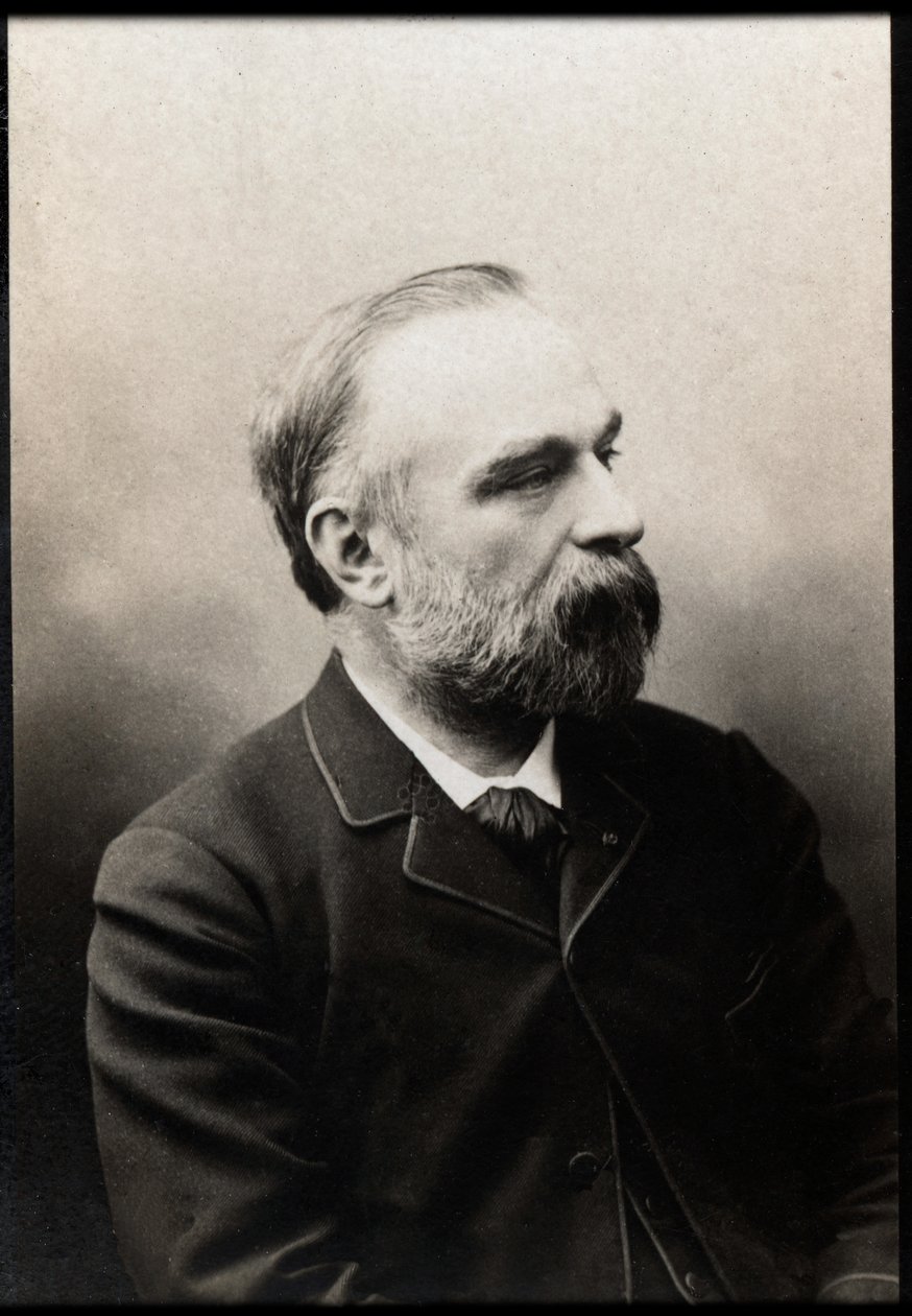 Porträtt av Paul Camille Hippolyte Brouardel (Docteur Brouardel) (1837-1906), fransk läkare och patolog. av French Photographer