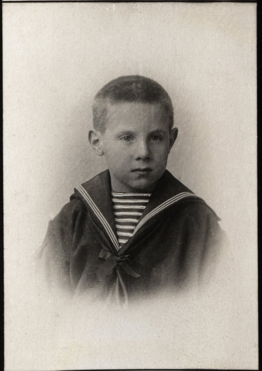 Porträtt av prins Christopher av Grekland och Danmark (1888-1940). av French Photographer