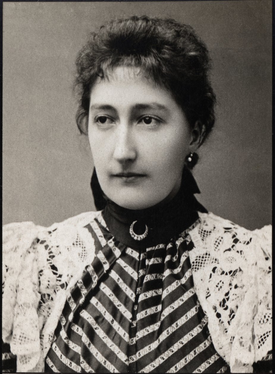 Porträtt av prinsessan Clementine av Belgien (1872-1955) av French Photographer