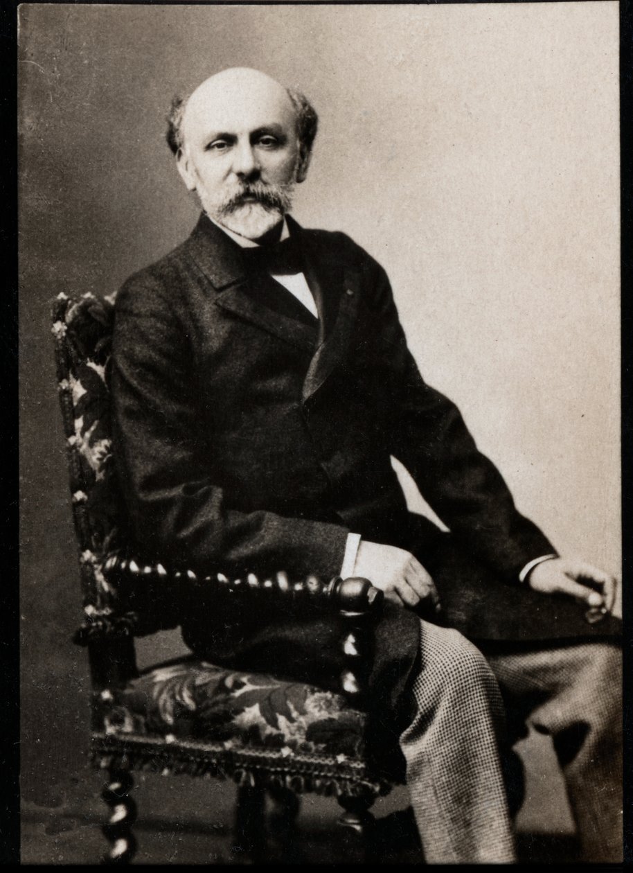 Porträtt av Rene de Saint Marceaux (1845-1915), fransk skulptör. av French Photographer
