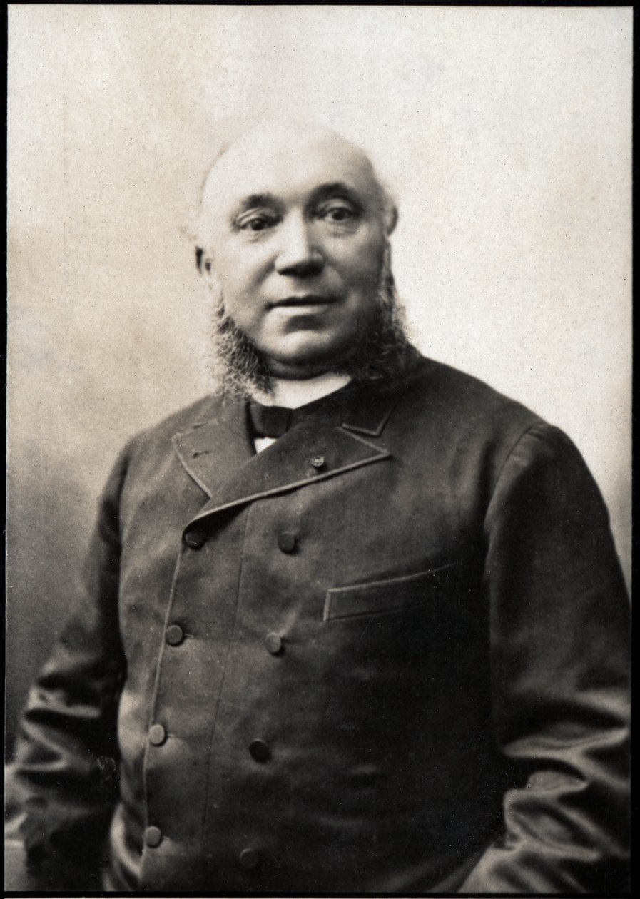 Porträtt av Samuel Perivier (1828-1902), fransk domare. av French Photographer