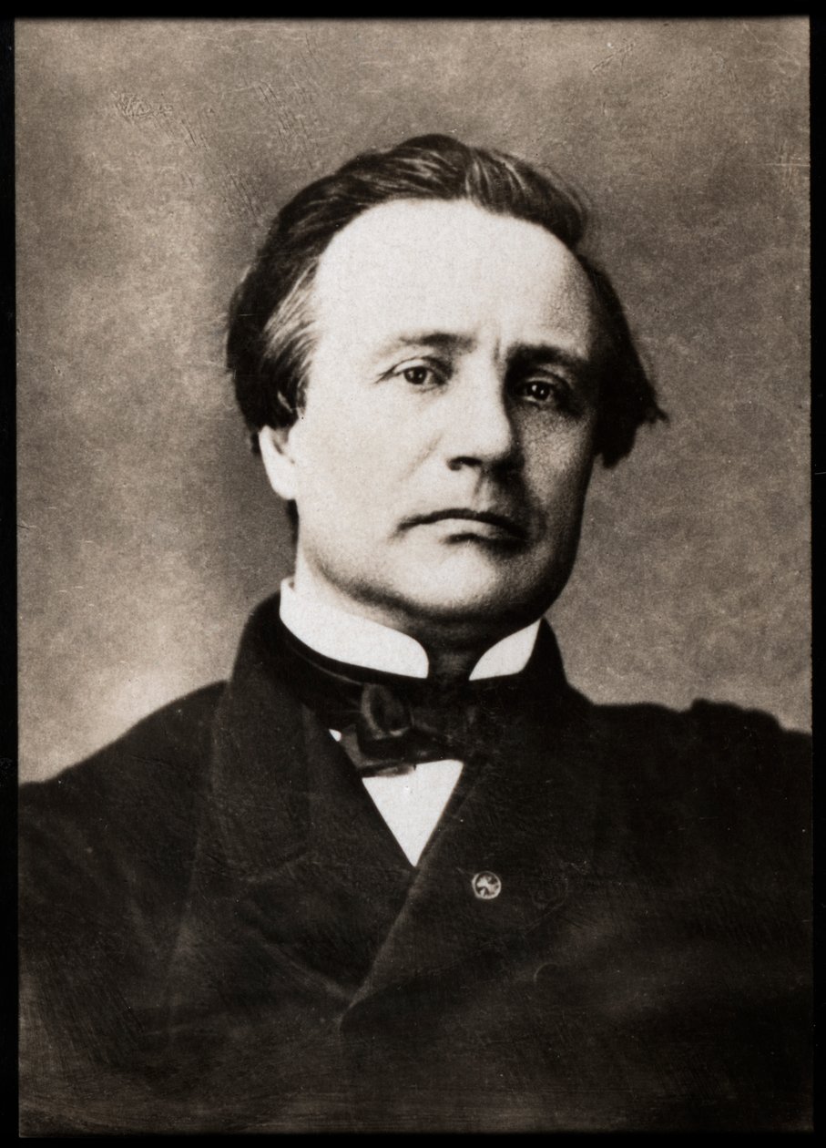 Porträtt av Victor Duruy (1811-1894), fransk historiker och statsman. av French Photographer