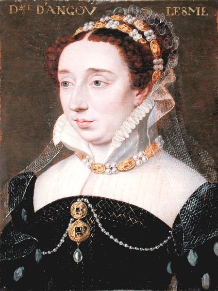 Diane av Frankrike eller av Valois (1538-1619) hertiginna av Angouleme av French School