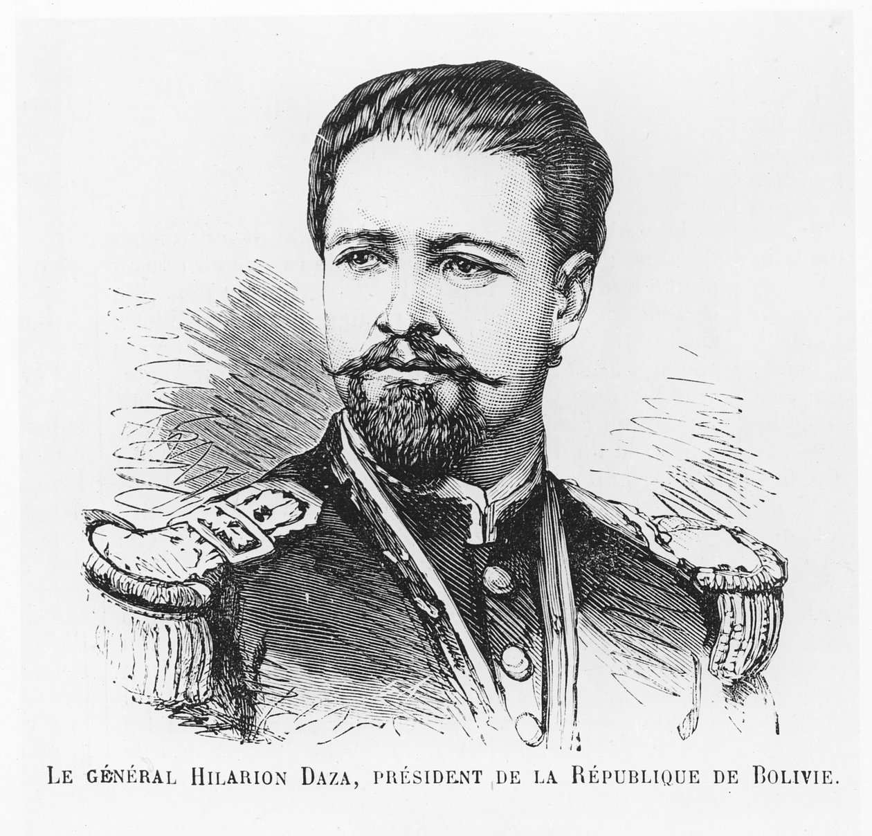 Hilarion Daza, Bolivias president av French School